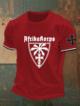 Männer Afrika Corps T-Shirt mit kurzen Ärmeln